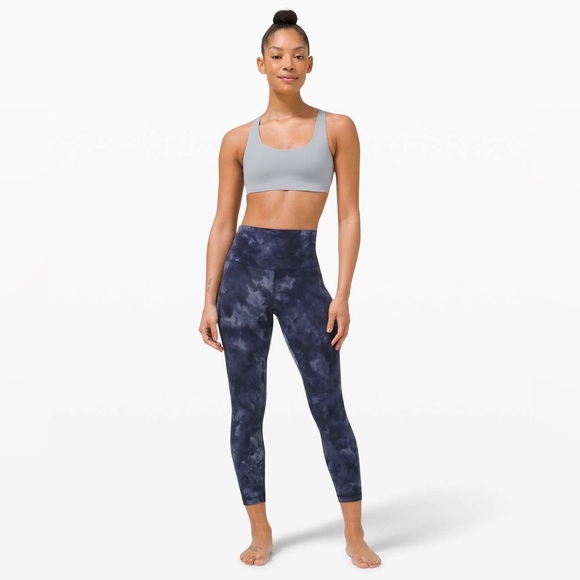Lululemon Align High-Rise Women's 25” Diamond Dye Asphalt Grey True Navy - Picture 10 of 12